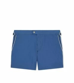 TOM FORD NYLON SWIM SHORT - TURQUOISE