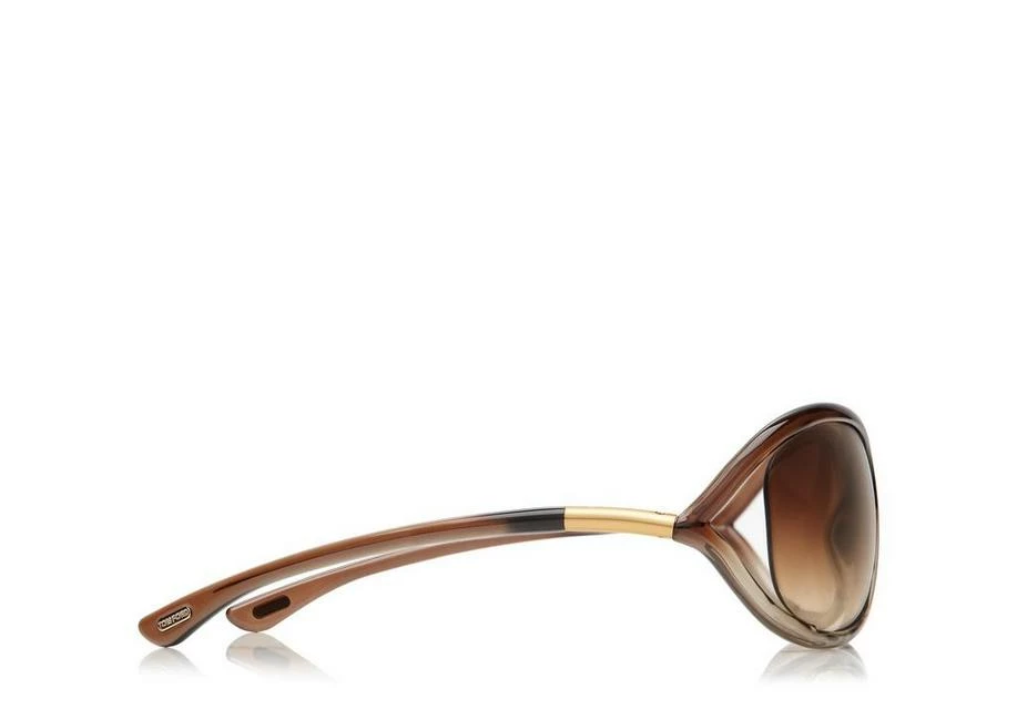 TOM FORD JENNIFER SOFT SQUARE SUNGLASSES - BRONZE - Image 2