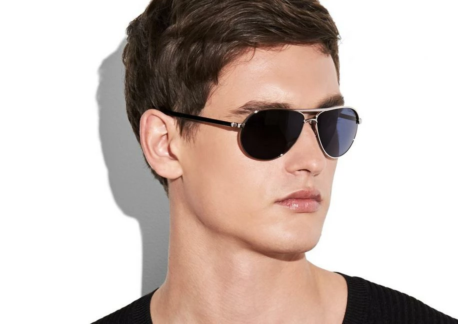 TOM FORD POLARIZED MARKO SUNGLASSES - ROSE GOLD - Image 4