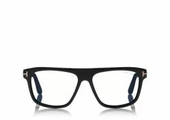 TOM FORD BLUE BLOCK CECILIO OPTICALS - BLACK