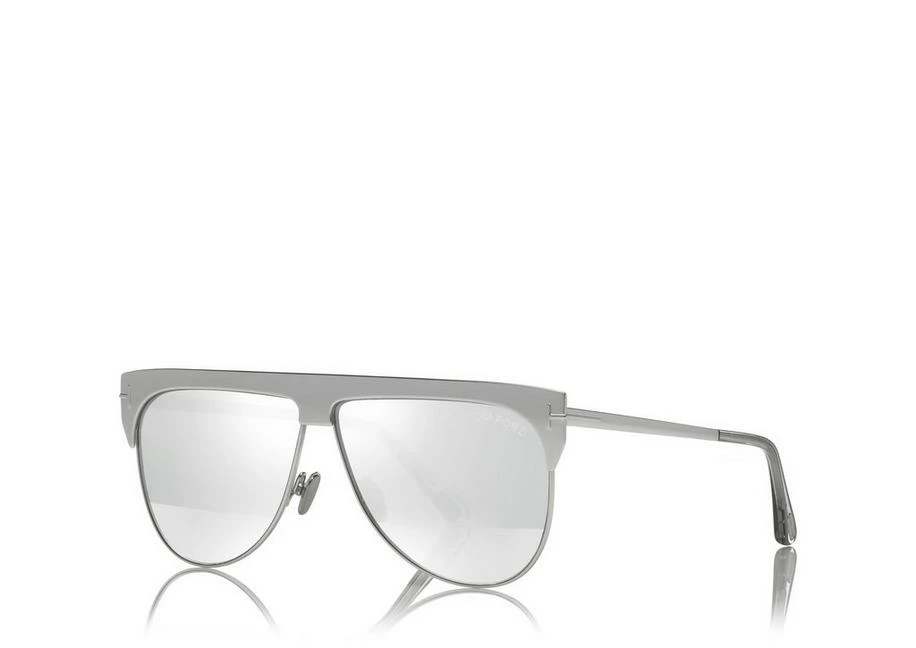 TOM FORD WINTER GOLD PLATED SUNGLASSES - WHITE GOLD - Image 2