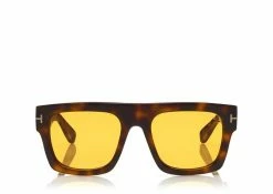 TOM FORD FAUSTO SUNGLASSES - HAVANA