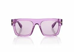 TOM FORD FAUSTO SUNGLASSES - SHINY VIOLET / VIOLET