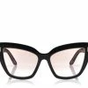 TOM FORD JOHANNES SUNGLASSES - BLACK/MIRROR