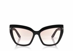 TOM FORD JOHANNES SUNGLASSES - BLACK/MIRROR