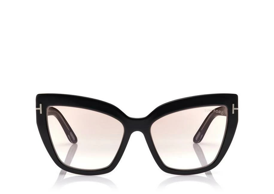TOM FORD JOHANNES SUNGLASSES - BLACK/MIRROR