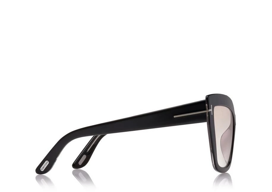 TOM FORD JOHANNES SUNGLASSES - BLACK/MIRROR - Image 3