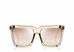TOM FORD SABRINA SUNGLASSES - BEIGE