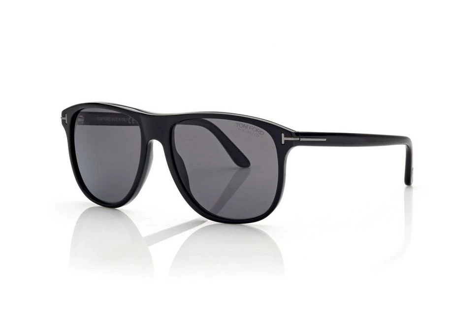 TOM FORD POLARIZED JONI SUNGLASSES - BLACK - Image 2