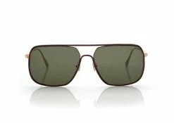 TOM FORD CLIFF SUNGLASSES - GOLD/GREEN