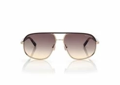 TOM FORD MAXWELL SUNGLASSES - ROSE GOLD
