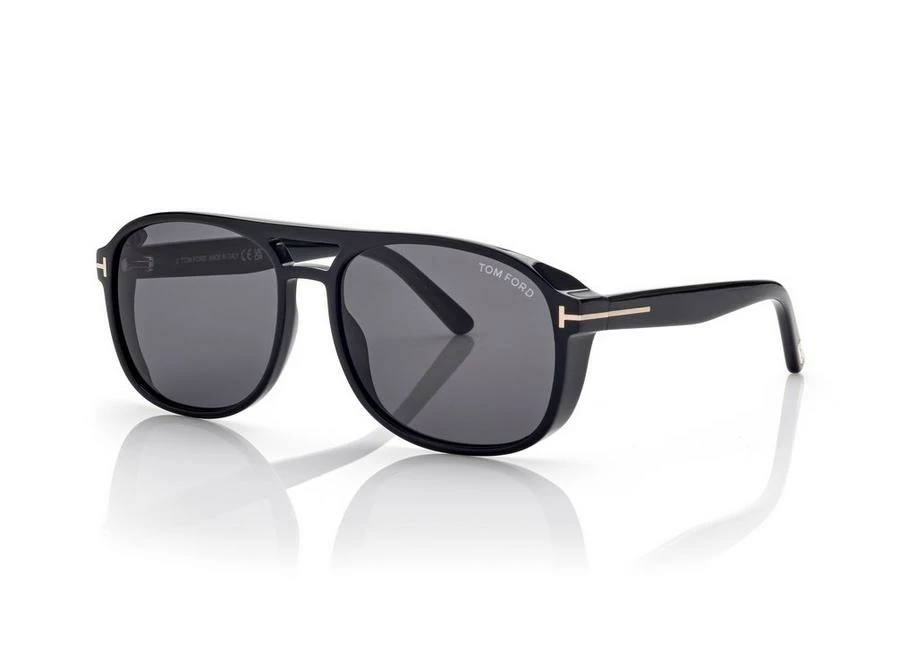 TOM FORD ROSCO SUNGLASSES - BLACK - Image 2