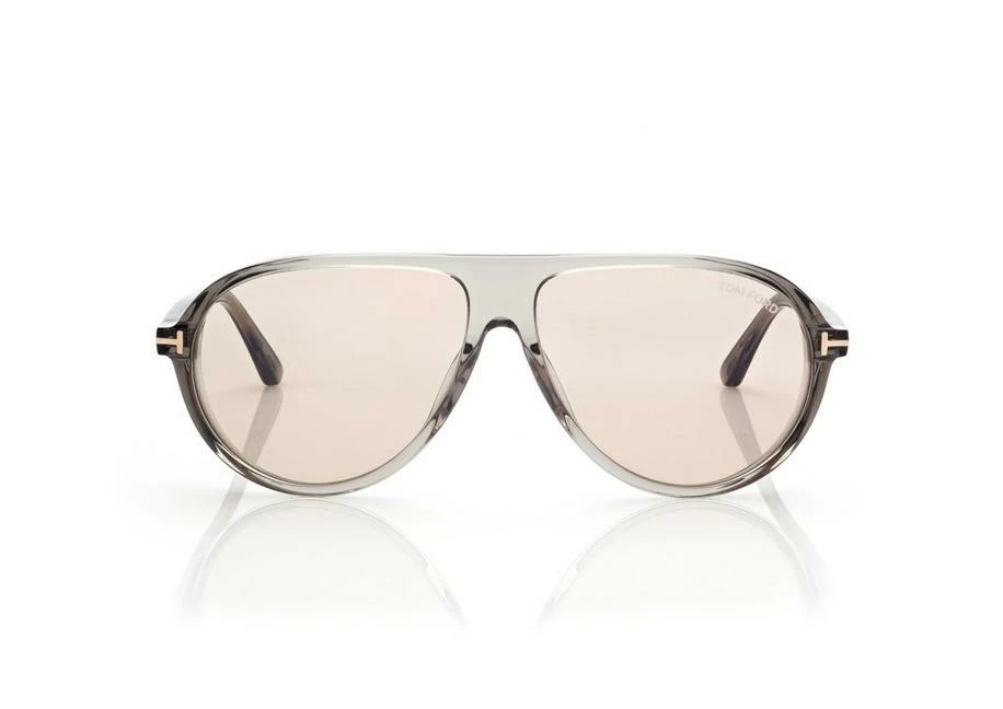TOM FORD MARCUS SUNGLASSES - GREY / PINK