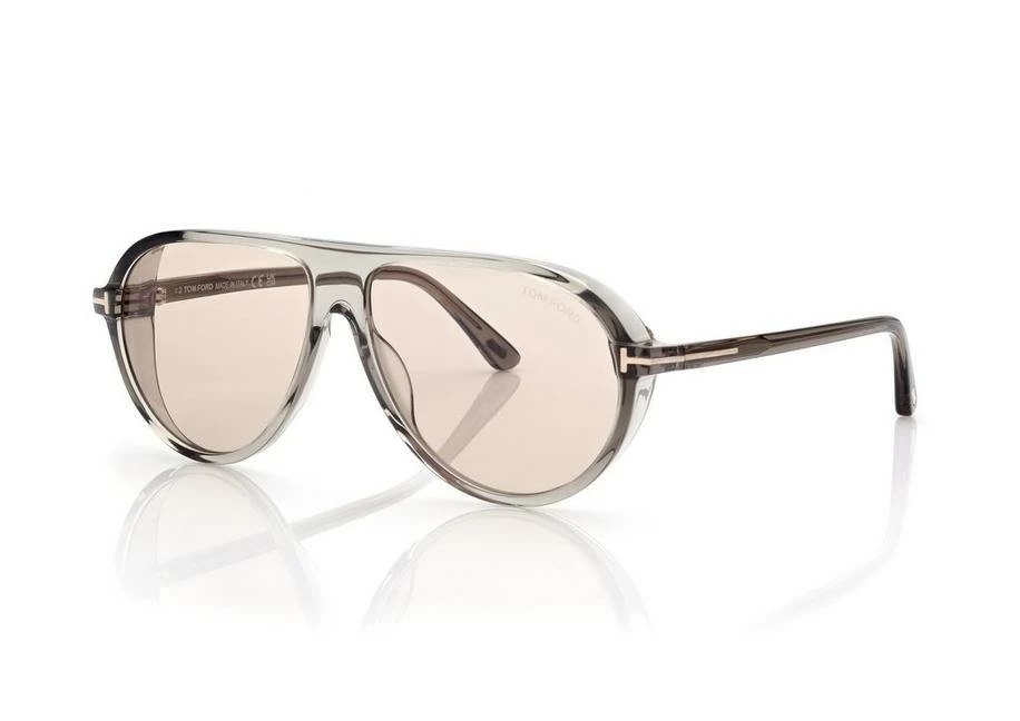 TOM FORD MARCUS SUNGLASSES - GREY / PINK - Image 2