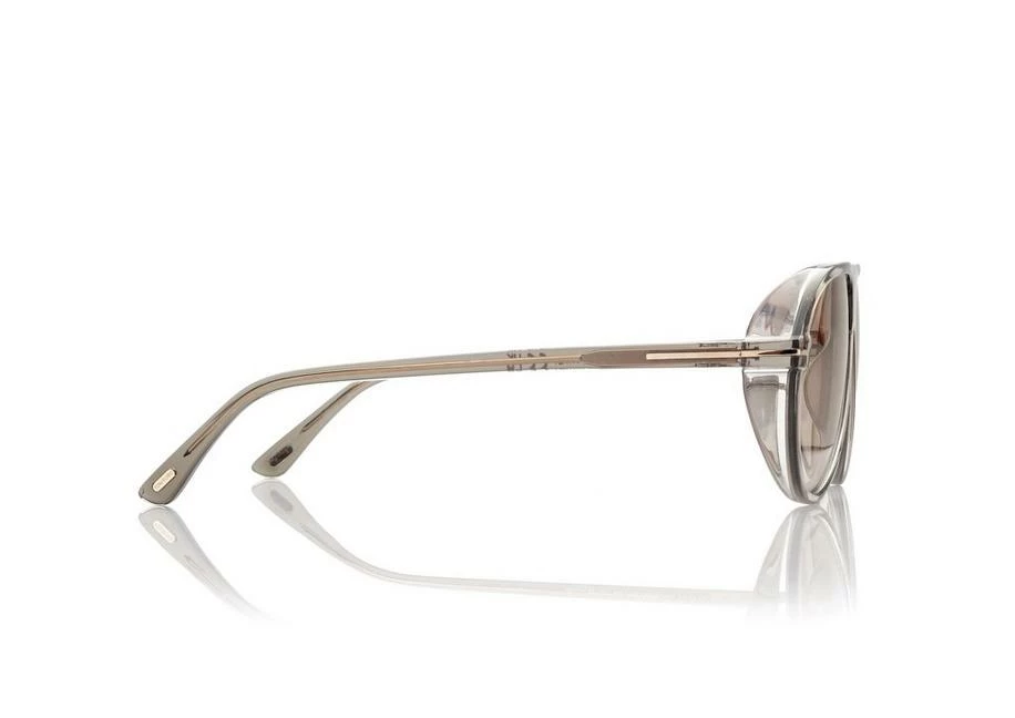 TOM FORD MARCUS SUNGLASSES - GREY / PINK - Image 3