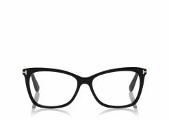 TOM FORD THIN BUTTERFLY OPTICAL FRAME - BLACK