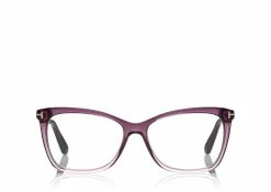 TOM FORD THIN BUTTERFLY OPTICAL FRAME - VIOLET