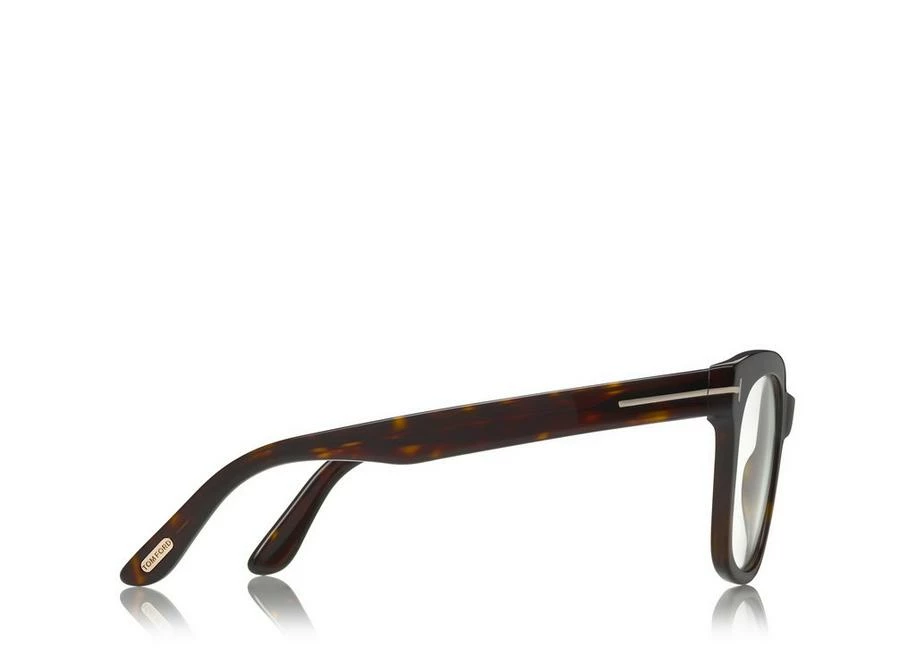 TOM FORD BLUE BLOCK LARGE OPTICALS - DARK HAVANA - Image 3