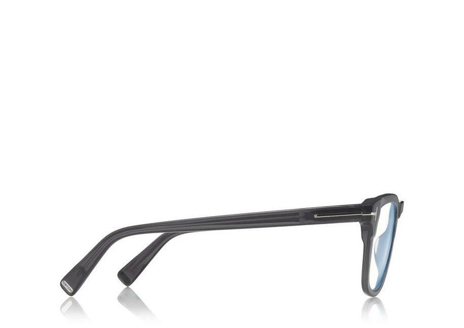 TOM FORD BLUE BLOCK SOFT ROUND OPTICALS - GREY - Image 3