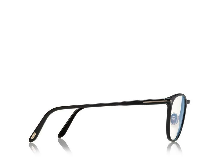 TOM FORD BLUE BLOCK ROUND SHAPE OPTICALS - BLACK - Image 3