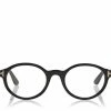 TOM FORD ROUND HORN OPTICAL - BLACK HORN