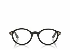 TOM FORD ROUND HORN OPTICAL - BLACK HORN