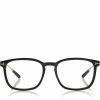 TOM FORD KEY BRIDGE ROUND HORN OPTICAL - BLACK HORN