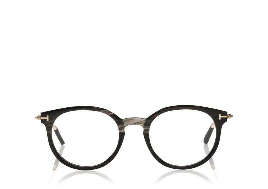TOM FORD ULTRA THIN HORN & TITANIUM OPTICAL - BLACK HORN