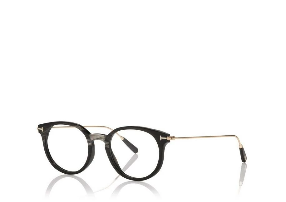 TOM FORD ULTRA THIN HORN & TITANIUM OPTICAL - BLACK HORN - Image 2