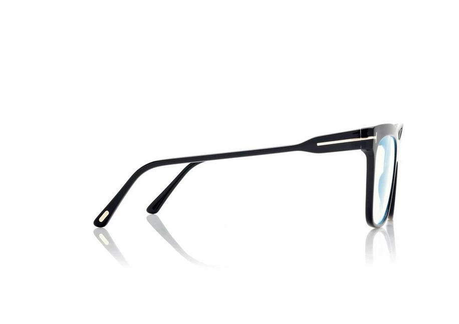 TOM FORD BLUE BLOCK SQUARE OPTICALS - BLACK - Image 3