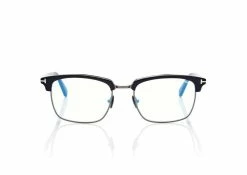 TOM FORD BLUE BLOCK SQUARE SHAPE OPTICALS - BLACK