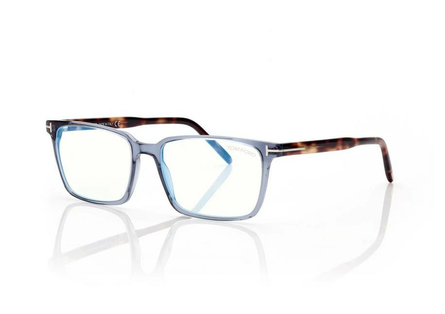 TOM FORD BLUE BLOCK SQUARE OPTICALS - BLUE - Image 2