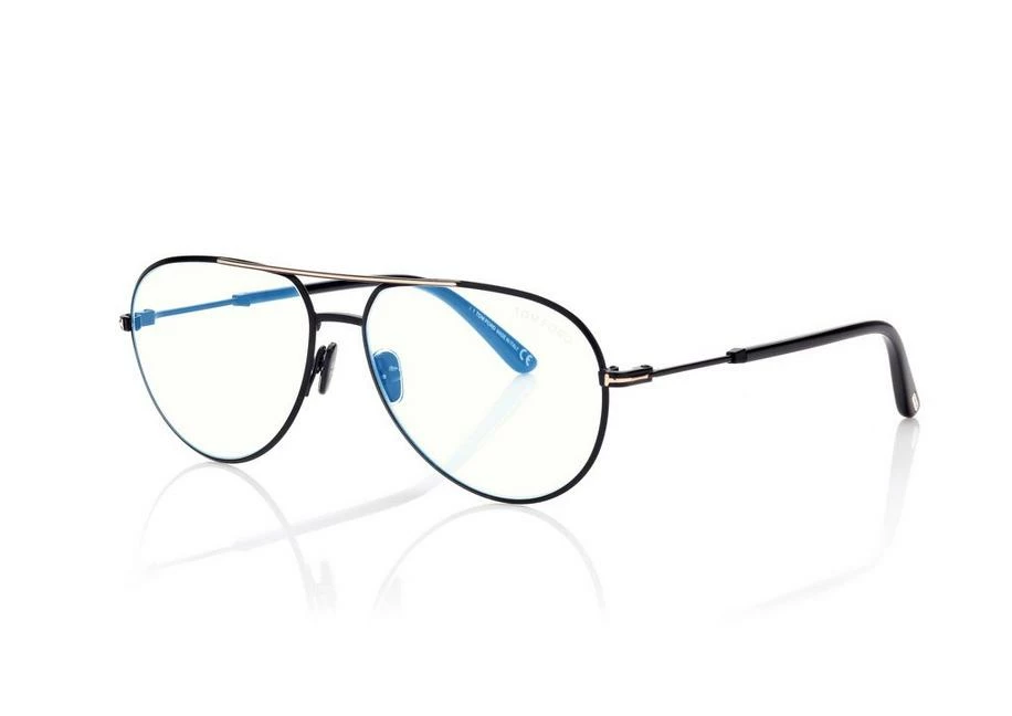 TOM FORD BLUE BLOCK PILOT OPTICALS - BLACK - Image 2
