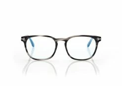 TOM FORD BLUE BLOCK ROUND OPTICALS - GREY