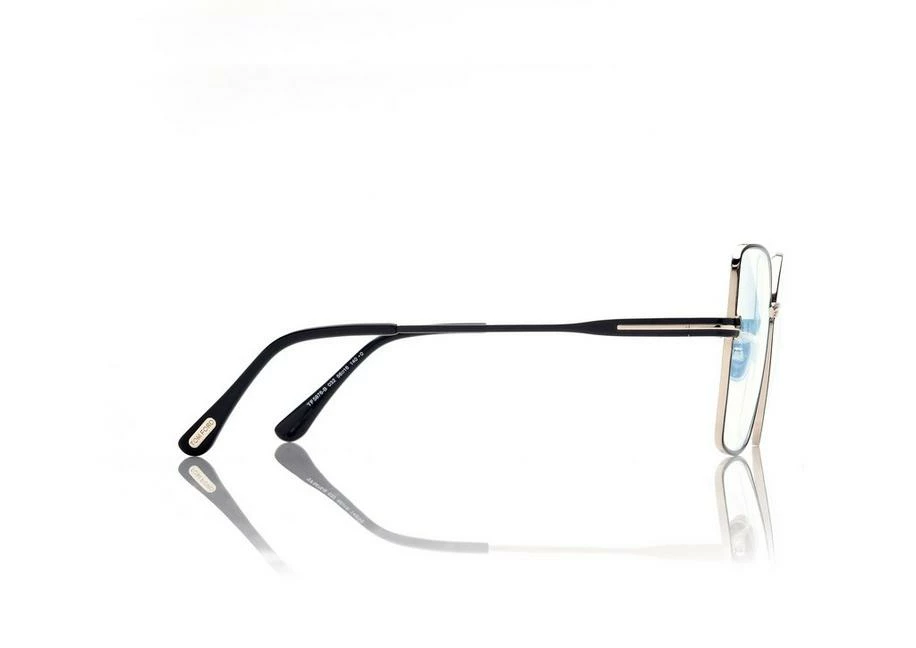 TOM FORD BLUE BLOCK BUTTERFLY OPTICALS - MID GREY - Image 3