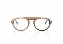 TOM FORD PILOT HORN OPTICALS - GREEN HORN