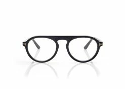 TOM FORD PILOT HORN OPTICALS - BLACK HORN