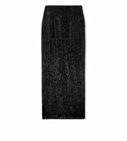 TOM FORD ALL OVER SEQUINS SKIRT - BLACK