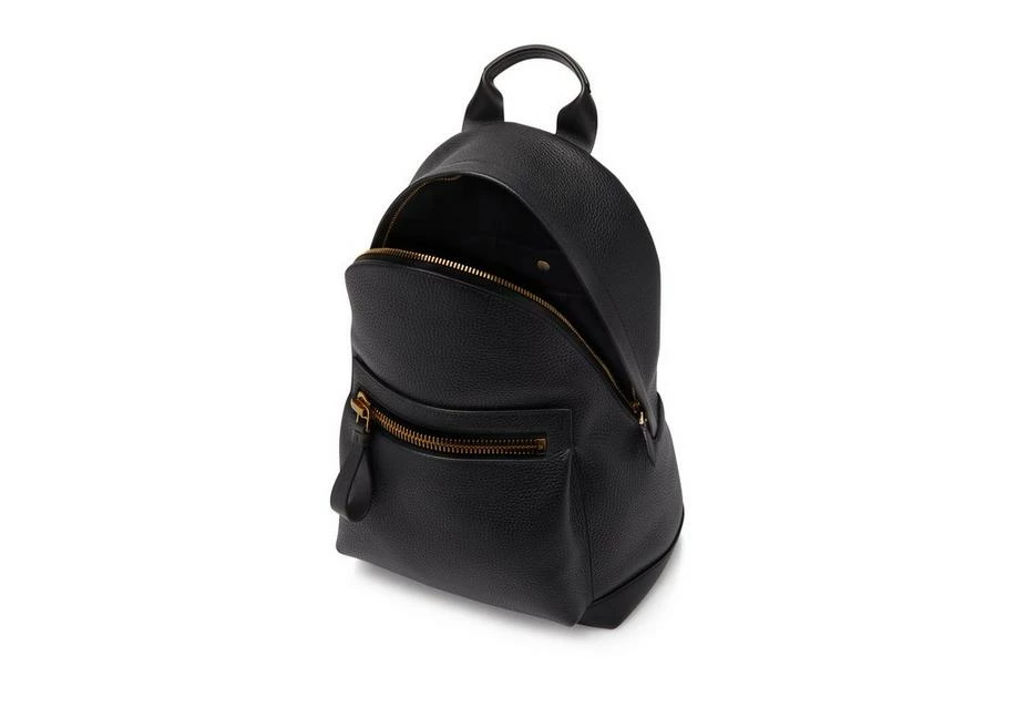 TOM FORD GRAIN LEATHER BUCKLEY BACKPACK - BLACK - Image 4