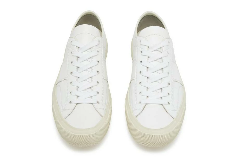 TOM FORD LEATHER CAMBRIDGE SNEAKER - WHITE - Image 3