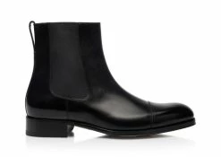 TOM FORD EDGAR CHELSEA BOOTS - BLACK