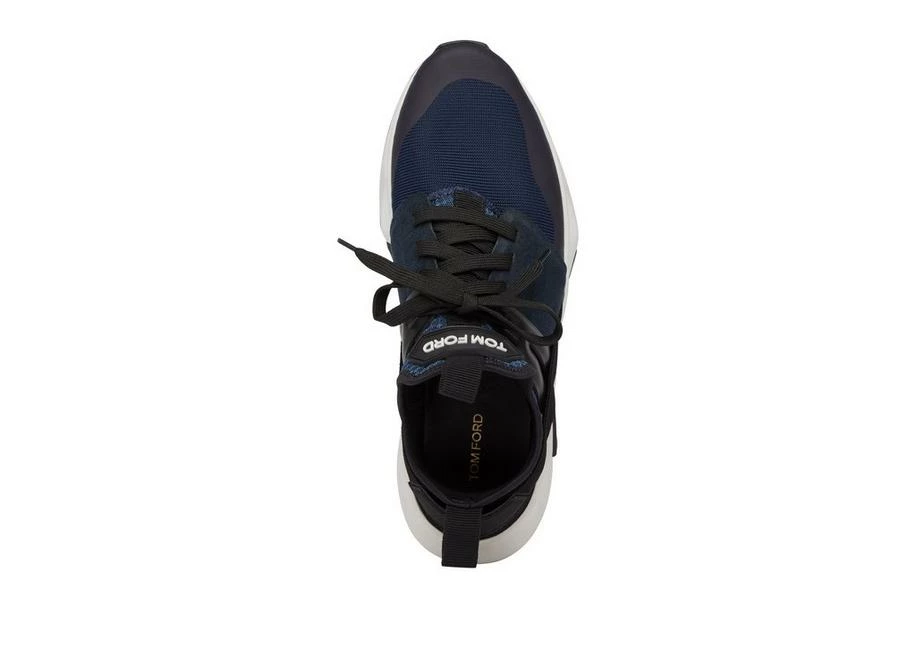 TOM FORD NYLON MESH JAGO SNEAKER - NAVY/BLACK - Image 2