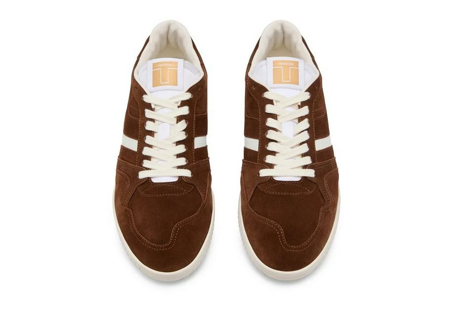 TOM FORD SUEDE JACKSON SNEAKER - HAZEL - Image 3