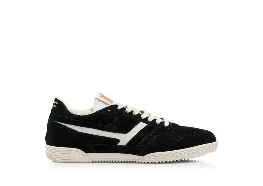 TOM FORD SUEDE JACKSON SNEAKER - BLACK