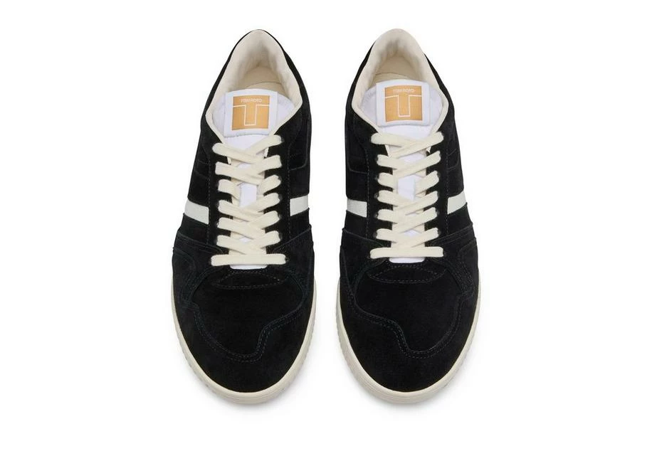 TOM FORD SUEDE JACKSON SNEAKER - BLACK - Image 3