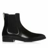 TOM FORD BRUSHED LEATHER ROBERT BOOT - BLACK