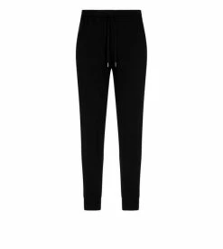 TOM FORD CASHMERE SILK SWEATPANTS - BLACK