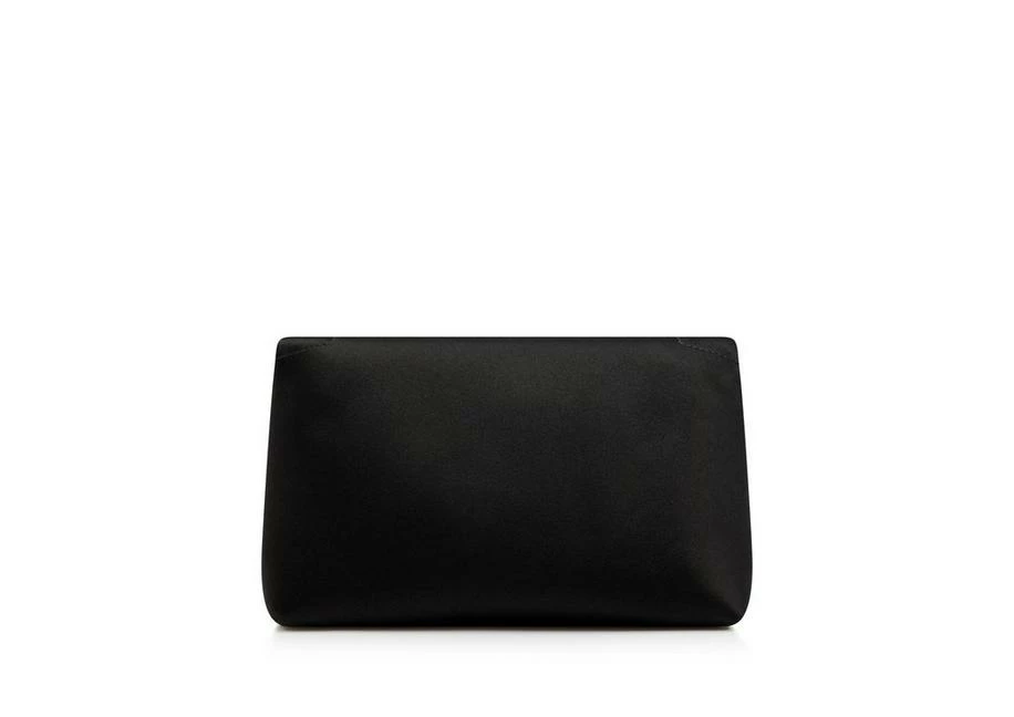 TOM FORD SATIN LABEL MINI CHAIN BAG - BLACK - Image 3