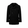 TOM FORD MELTON PEACOAT - BLACK