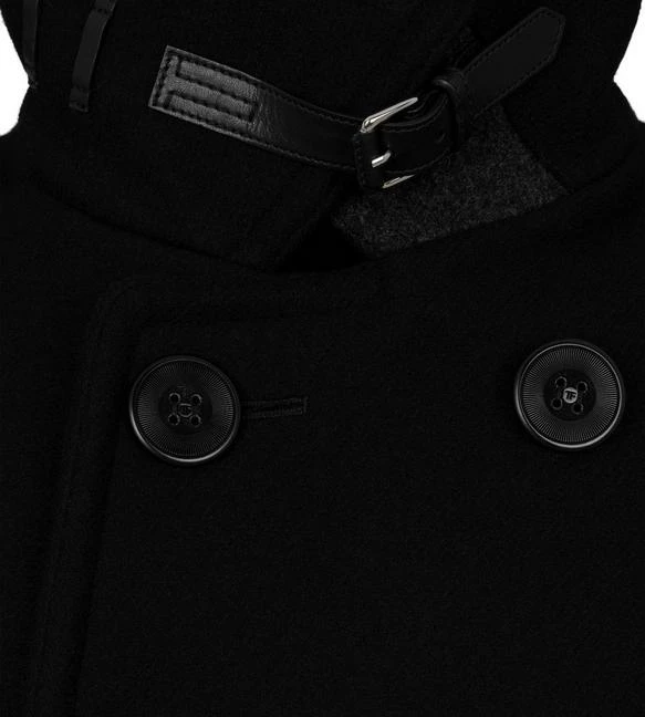 TOM FORD MELTON PEACOAT - BLACK - Image 2